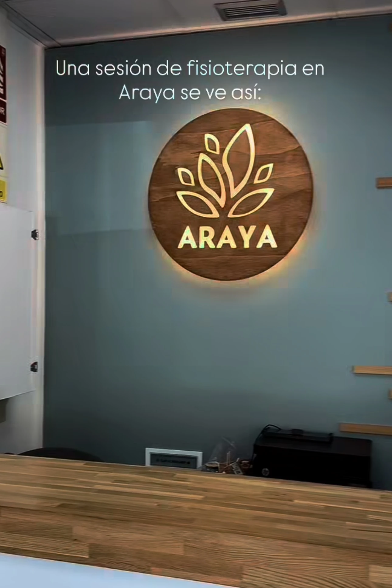 Recepción de Centro Araya
