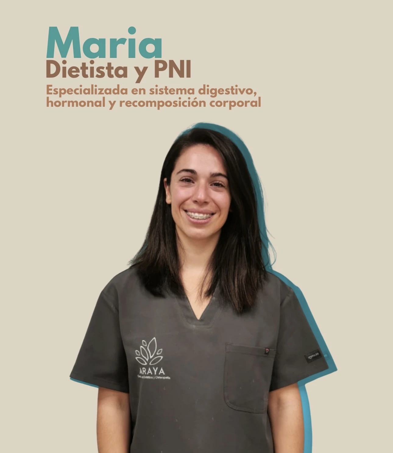 María, dietista en Centro Araya