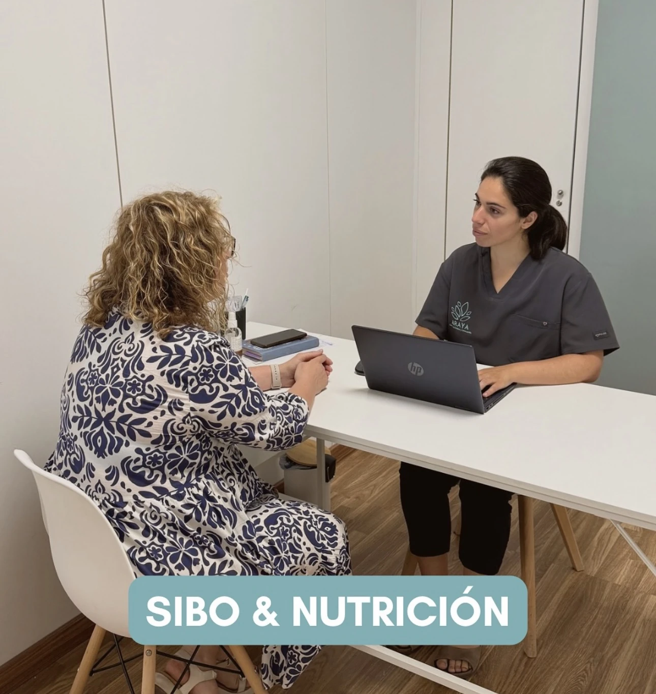 Consulta de nutrición y SIBO con María